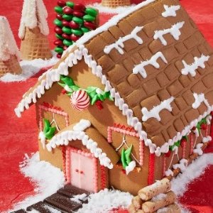 Target.com 姜饼屋制作套装特卖 做一个充满糖果的圣诞节