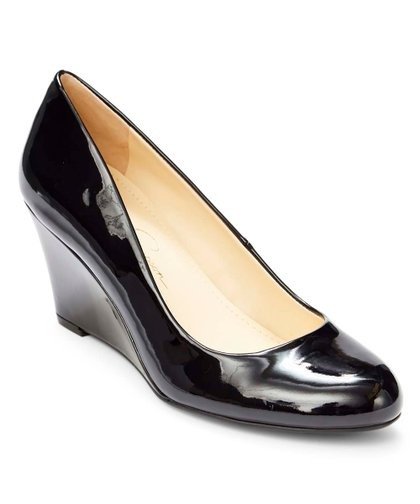love this productBlack Glossy Sanesa Wedge - Women