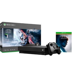 Xbox One X 1TB 星球大战游戏同捆 网络周好价