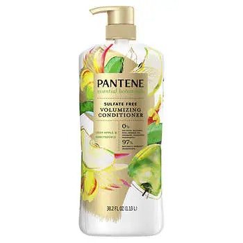Pantene Essential Botanicals Apple & Honeysuckle Conditioner, 38.2 fl oz