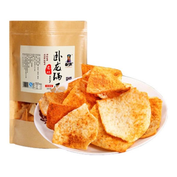 WOLONG Rice Crust Spicy 400g