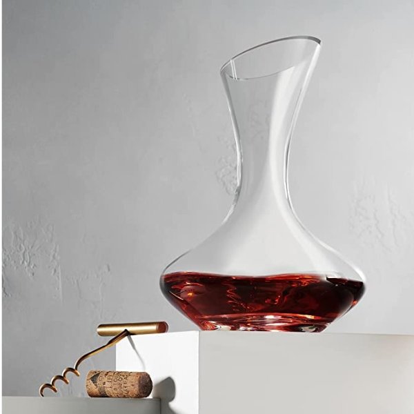 Wine Decanter Carafe, Hand Blown Wine Decanter Aerator - Wine Gifts