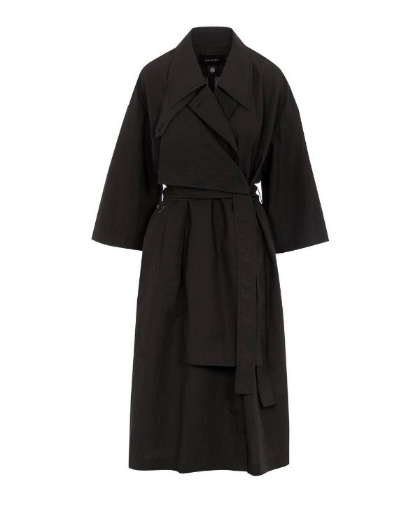 Two-Way Cotton-Blend Trench Coat