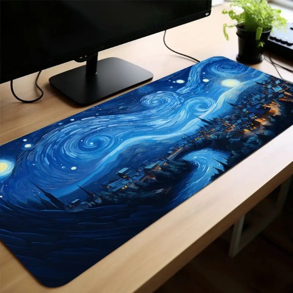 Large Mouse Pad Mat Gaming Mouse Pad With Non slip Rubber - Temu