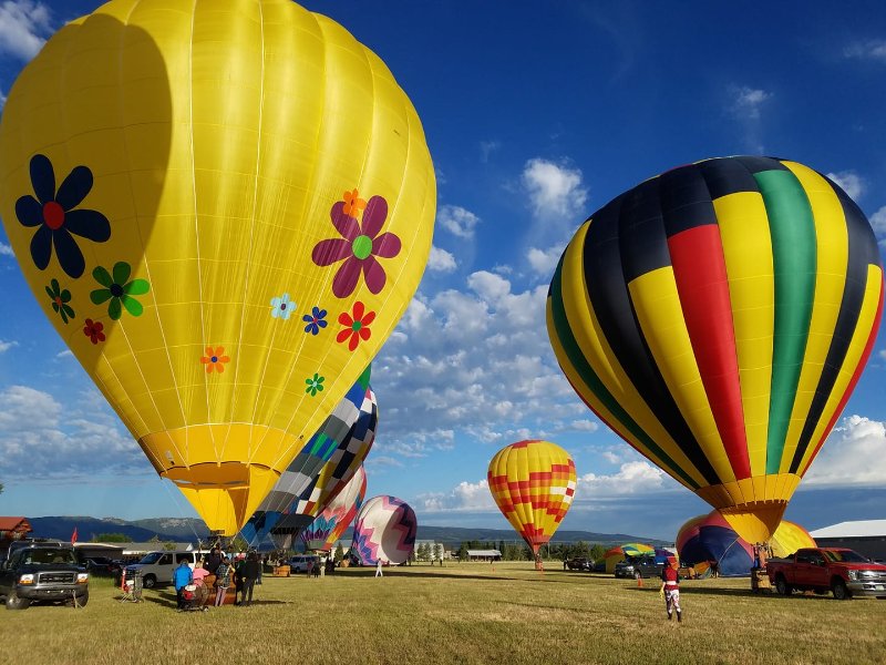 Teton Valley Balloon Rally 爱达荷州 提顿谷气球拉力赛