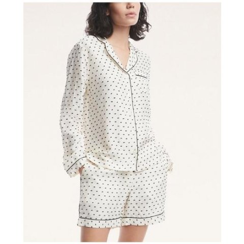 Soft Clip Dot Short Pajama Set