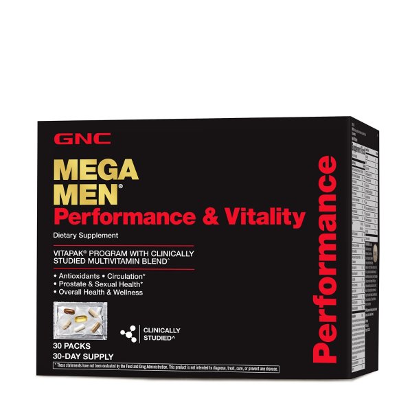 Mega Men Performance & Vitality Vitapak Program (30 Pack) |