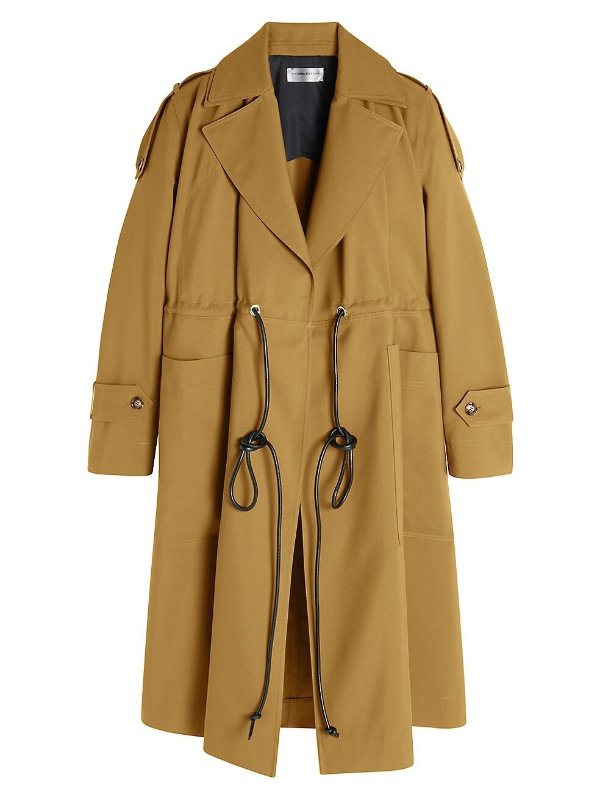 Patch Pocket Trench Coat