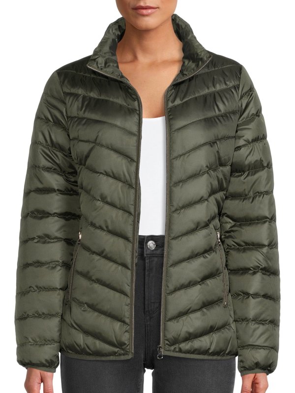 Women's Packable Puffer Jacket, Sizes S-XL