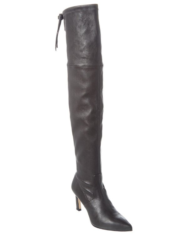 Natalia 75 Leather Over-The-Knee Boot