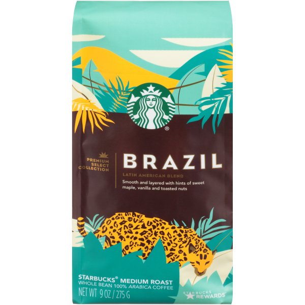 Brazil 咖啡豆, 12-Ounce Bag