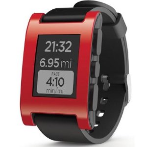 Refurb Pebble 301BL Smart Watch for Select Apple and Android Devices - Black 