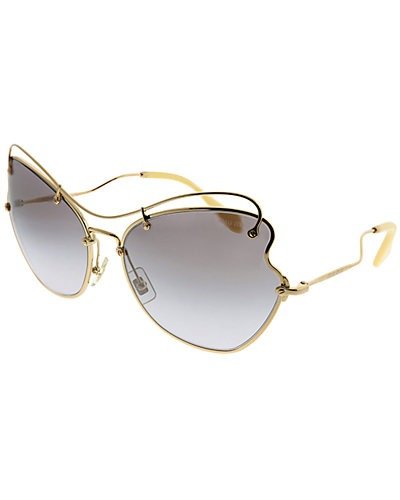 Women's cat-eye 65mm Sunglasses