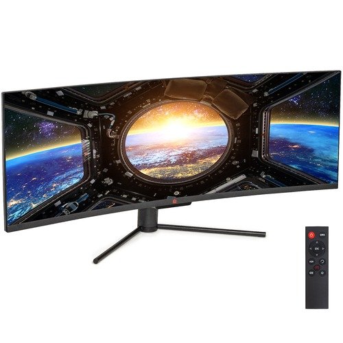 49"Curved Ultrawide LED 3840x1080 Display 32:9 144Hz FreeSync 4ms Gaming Monitor