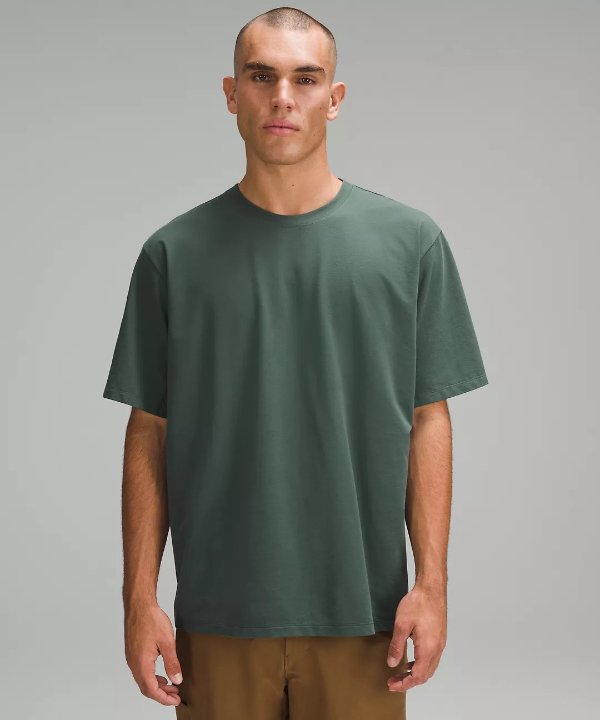Pique Oversized-Fit T-Shirt | Men's Short Sleeve Shirts & Tee's | lululemon