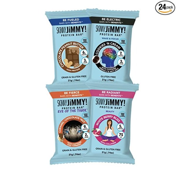 SKiNNY JiMMY! Protein Bar (Variety Pack)