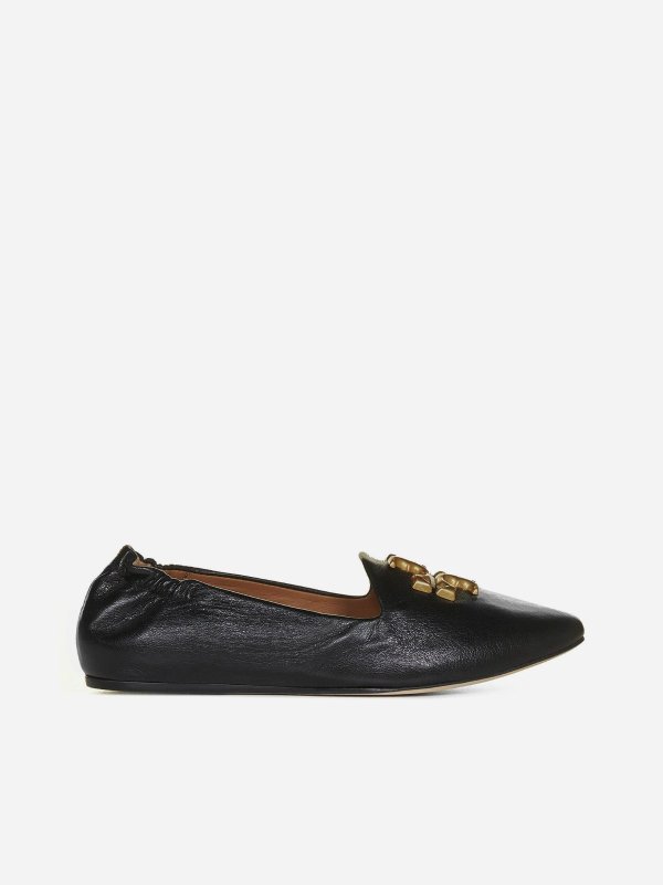 Eleanor leather loafers