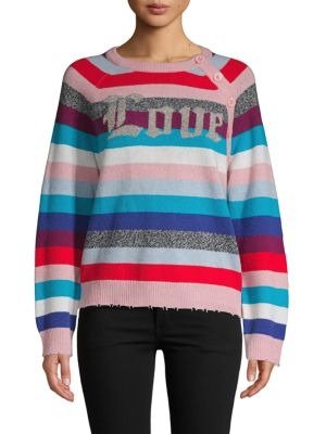 Justy Striped Merino Wool Sweater