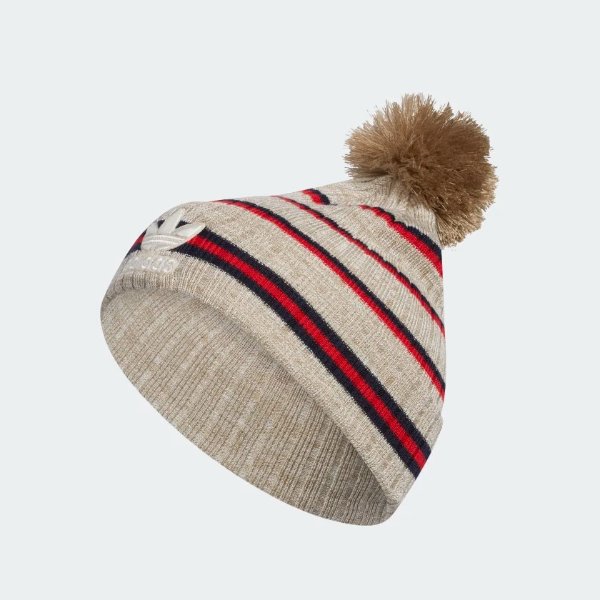 90s Stripes 毛球帽