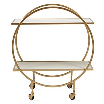 Russo Bar Cart | Luxe for Less Tableware | Luxe For Less | Z Gallerie