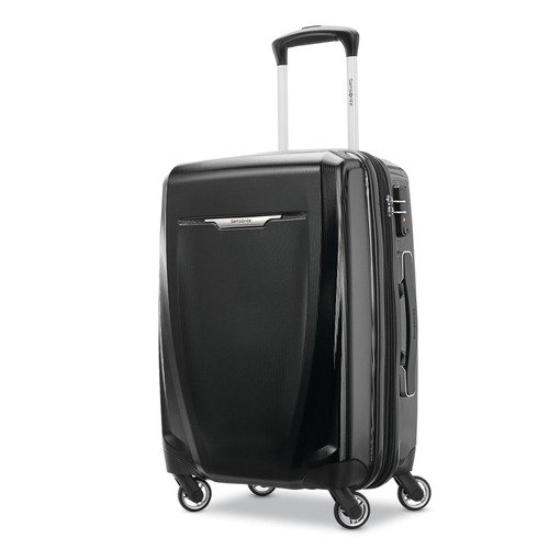 Winfield 3 DLX Spinner 71/25 Checked Luggage - (Black) - (120753-1041)