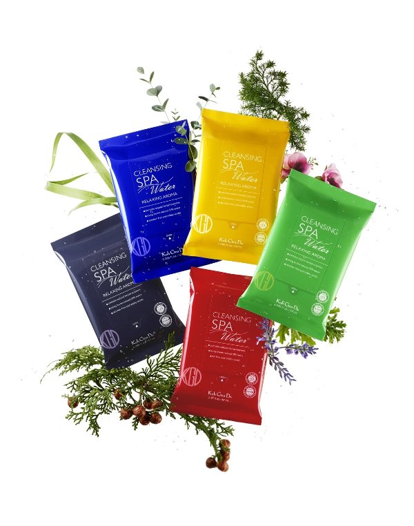 Spa Cleansing Water Cloths - Relaxing Aromas