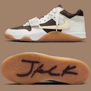 Nike Travis Scott x Jordan Jumpman 高帮摩卡倒勾绝了！