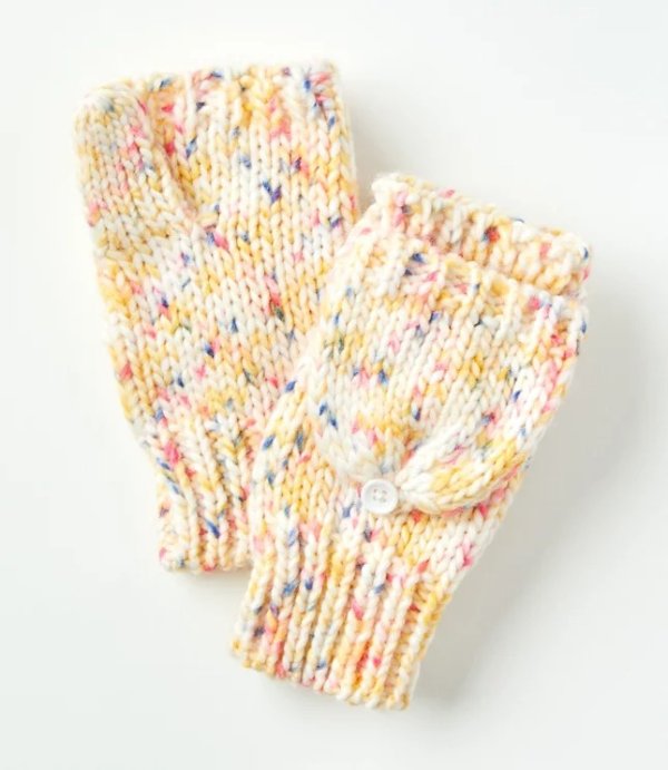 Flecked Flip Gloves | LOFT