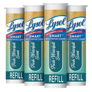 Lysol Smart 多功能清洁消毒喷雾补充剂 4支装