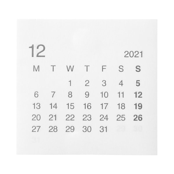 2022 年日历贴