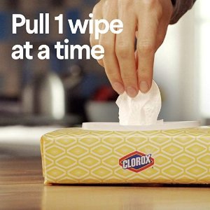 Clorox 抽取式便携消毒湿巾促销