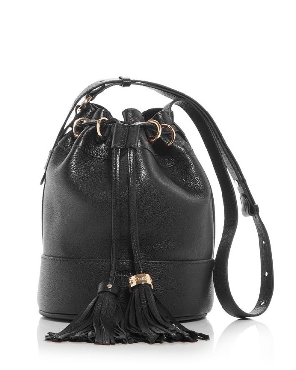 Vicki Leather Bucket Bag