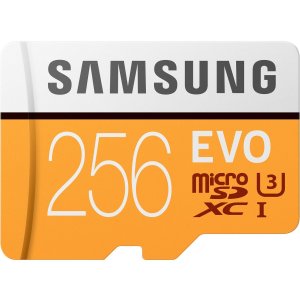 Samsung EVO 256GB U3 MicroSDXC 存储卡