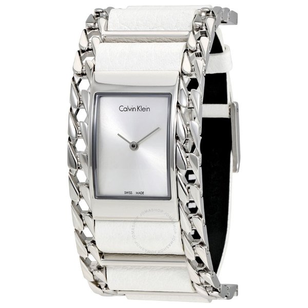 Impeccable Silver Dial Ladies Watch