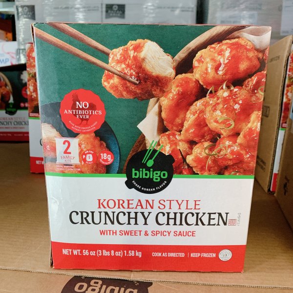 Biligo Korean Style Crunchy Chicken with Sweet & Spicy Sauce 56oz