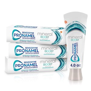 Sensodyne Pronamel Mineral Boost Enamel Toothpaste for Sensitive Teeth 4 oz 3 pack