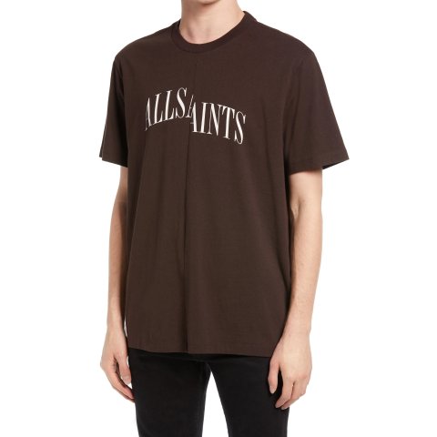 AllSaintsDropout Graphic T-Shirt