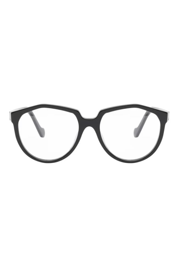Black Ovular Glasses