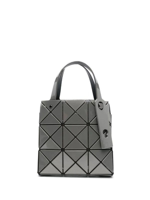 Carat geometric-panelled tote bag
