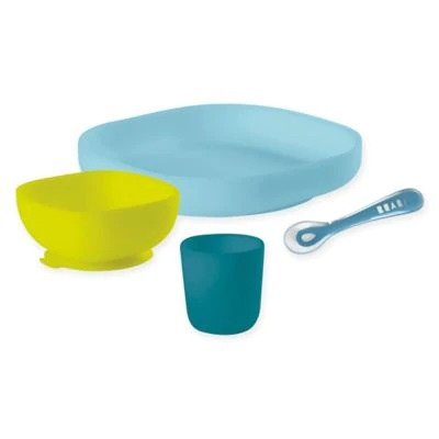 ® 4-Piece Silicone Suction Meal Set | buybuy BABY