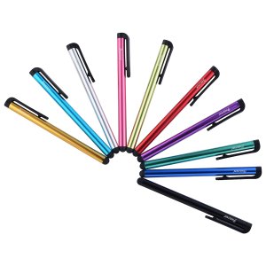 Insten 10-Piece Colorful Universal Touch Screen Stylus Pens