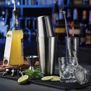 FineDine 14-Piece Cocktail Shaker Set Bartender Kit