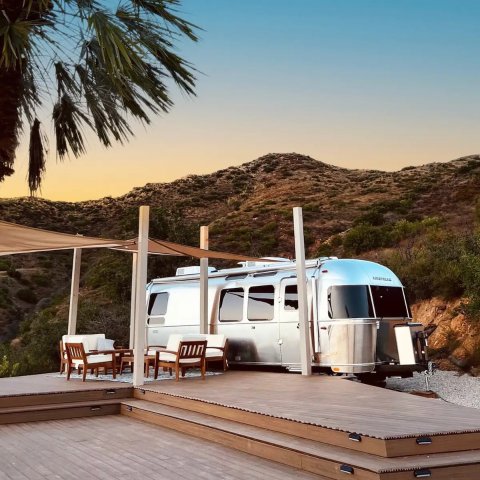 每晚$60起Airbnb 高颜值露营住宿 高级帐篷/复古拖车