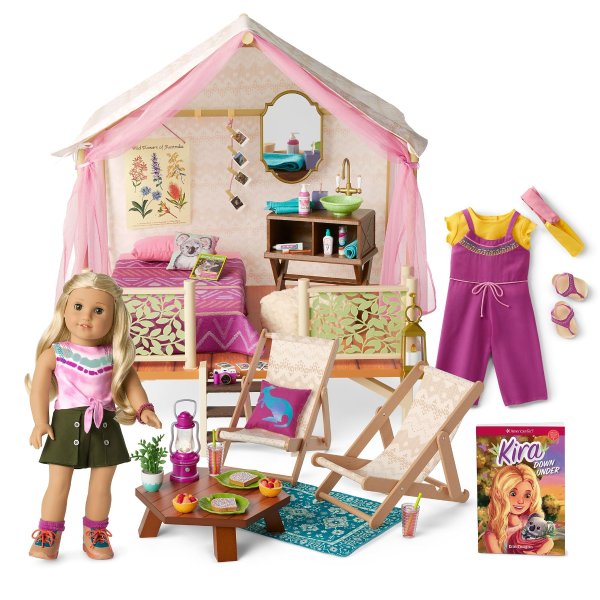 Kira’s™ Doll, Book & Camping Bundle | American Girl