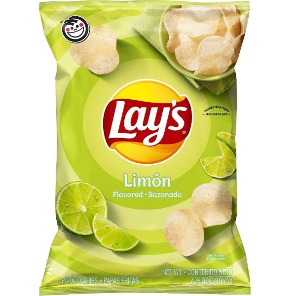 Lay's Limon Flavored Potato Chips - 7.75oz