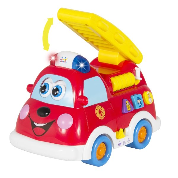 可发声消防车玩具 会说西语和英语短语