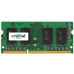 Crucial 8GB Single DDR3 1600 MT/s (PC3-12800) CL11 SODIMM 204-Pin 1.35V/1.5V Notebook Memory CT102464BF160B