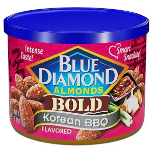 Blue Diamond Almonds 韩国烧烤味杏仁 6oz