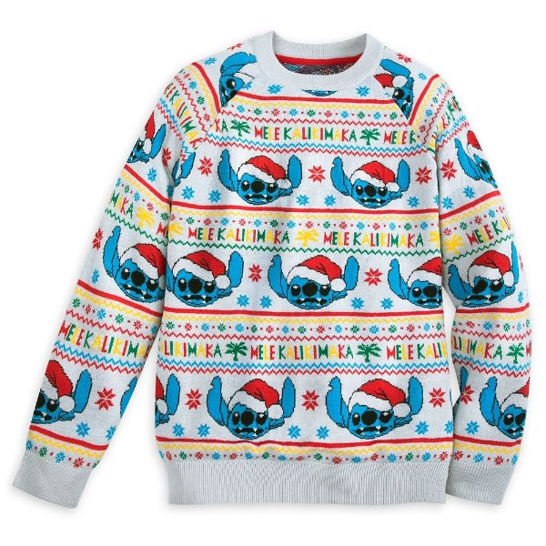 Stitch Light-Up Holiday Sweater for Adults | shopDisney