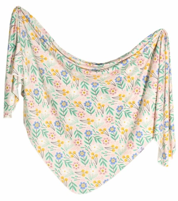 Knit Swaddle Blanket - Clara